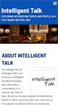 Mobile Screenshot of intelligenttalk.com